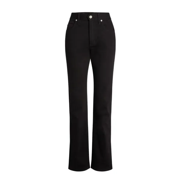 Classic Black Straight-Leg Jean